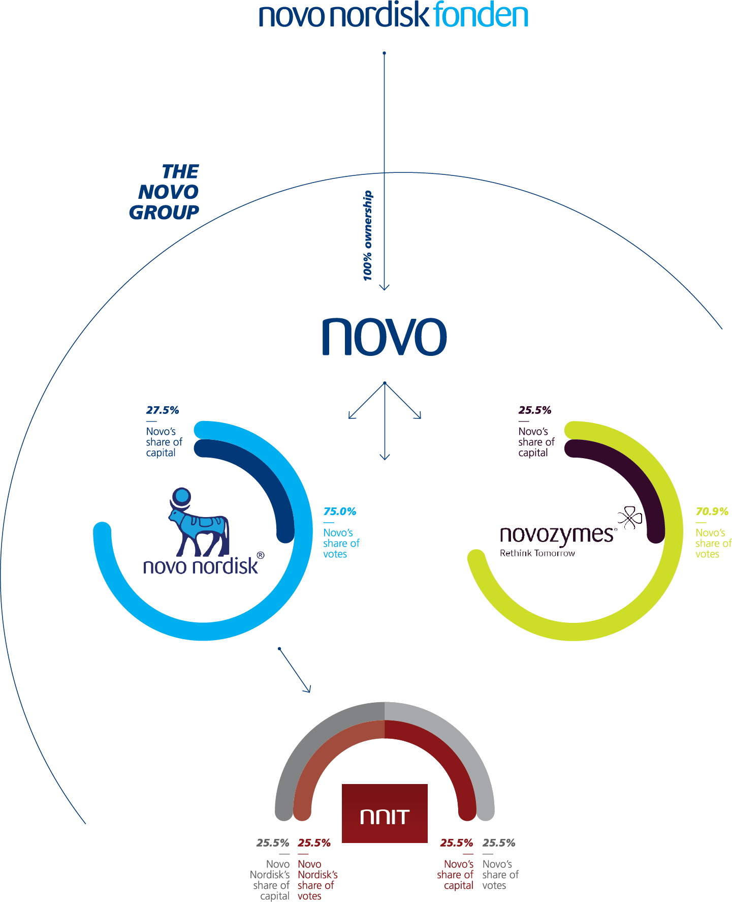 novo as company structure